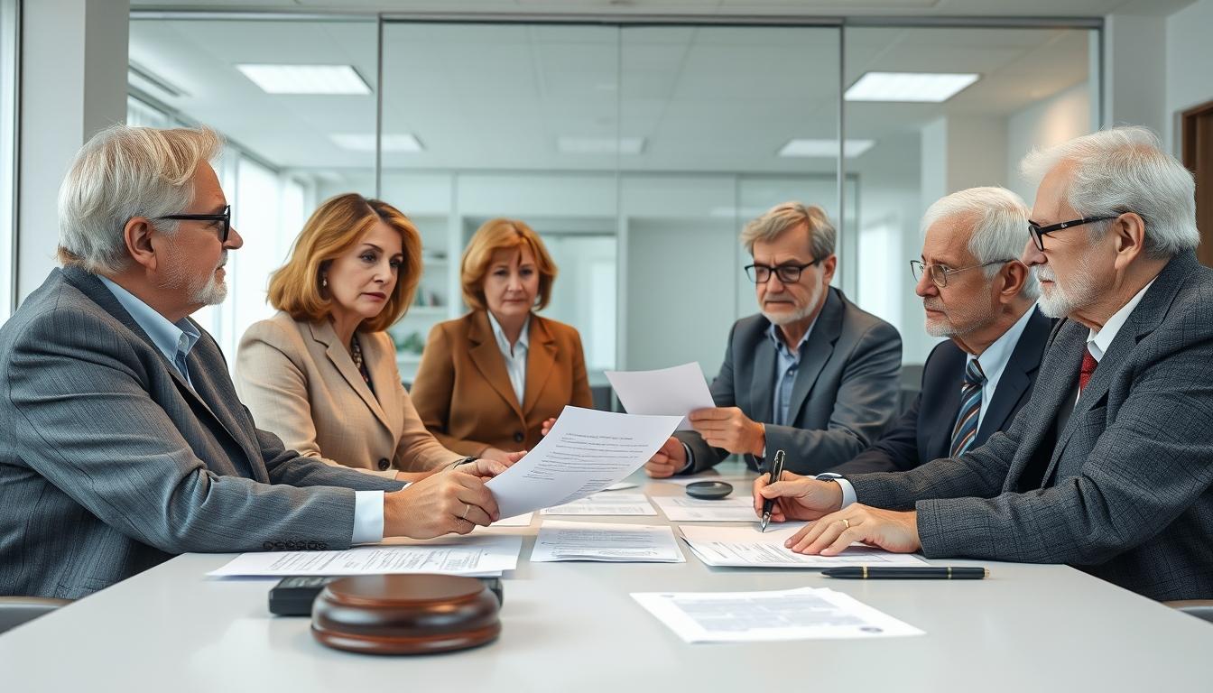 Senior legal support team